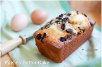 Raisins Butter Cake